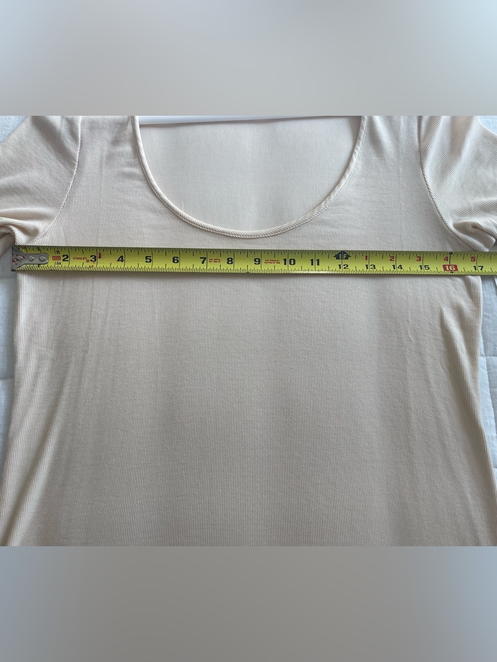 AG Scoop Neck Short Sleeve Top - Picture 8 of 10